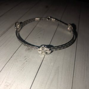 Silver Sand Dollar Bracelet